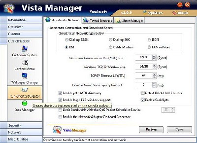 Yamicsoft Vista Manager 4.0.8
