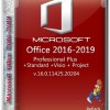 Microsoft Office 2016-2019 Professional Plus / Standard + Visio + Project 16.0.11425.20204 RePack