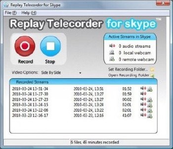 Replay Telecorder for Skype v1.2.0.4 