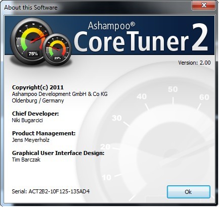 Ashampoo Core Tuner 2.01