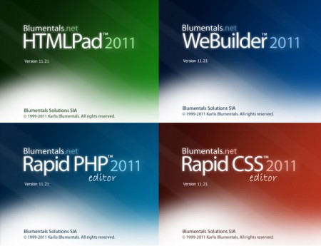 Blumentals HTMLPad | Rapid CSS | Rapid PHP | WeBuilder 2011 11.3.0.132