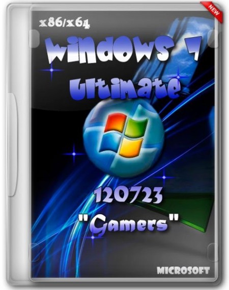 Windows 7 Ultimate SP1 Rus 120723 Gamers by lopatkin (x86/x64)