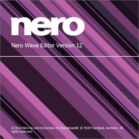 Nero WaveEditor 12.5.00800