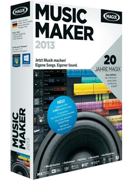 MAGIX Music Maker 2013 19.0.3.47