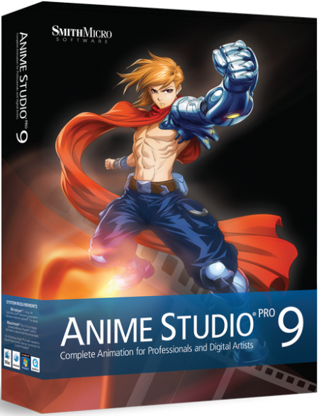 Anime Studio Pro 9.5 Build 9768