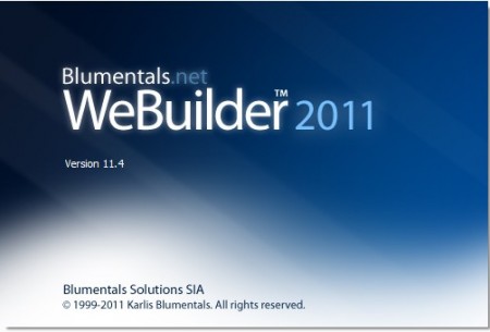 Blumentals WeBuilder 2011 11.4.0.133