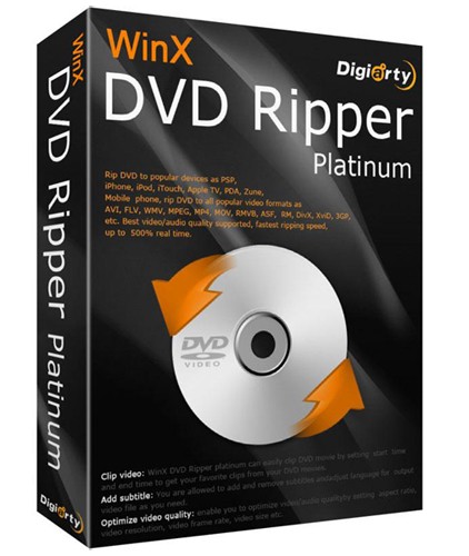 WinX DVD Ripper Platinum 7.5.8.138 Build 11.10.2014