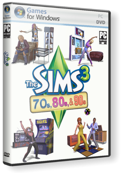 The Sims 3 70s 80s & 90s Stuff