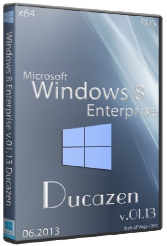 Windows 8 Enterprise x64 v.01.13 by Ducazen (2013) 