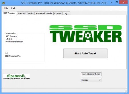 SSD Tweaker Pro 3.0.9