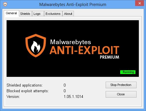 Malwarebytes Anti-Exploit 1.07.1.1015