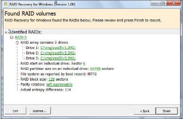 Runtime RAID Recovery for Windows 2.41