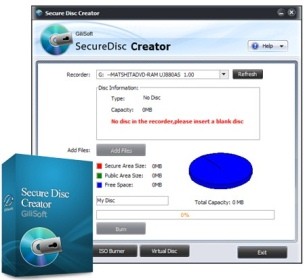 GiliSoft Secure Disc Creator 6.5.1