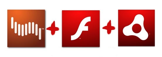 Adobe components: Flash Player + AIR + Shockwave Player