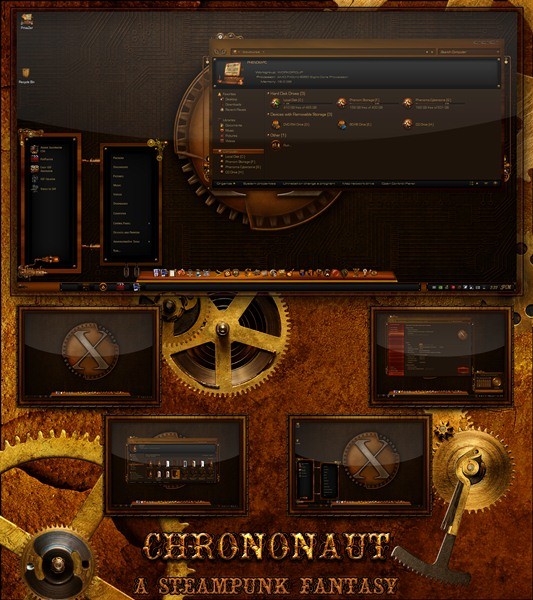   WIndows 7 - Chrononaut: A Steampunk Fantasy