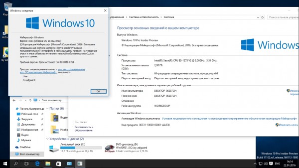 Windows 10 Redstone 1 AIO 30in1 by Adguard v16.01.22