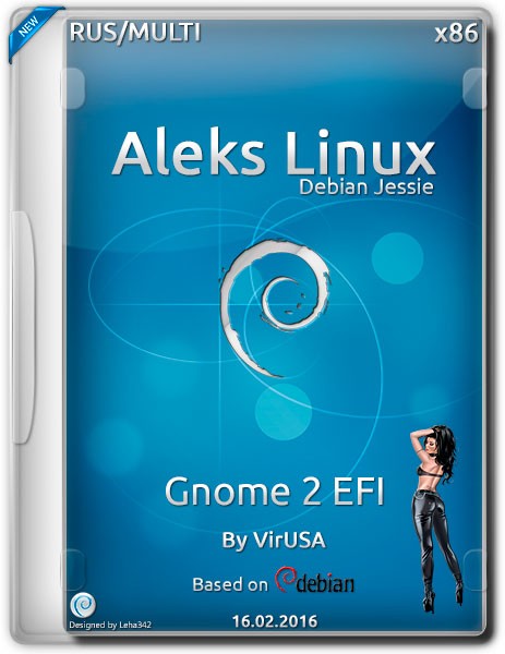 Aleks Linux Gnome 2 EFI by VirUSA 