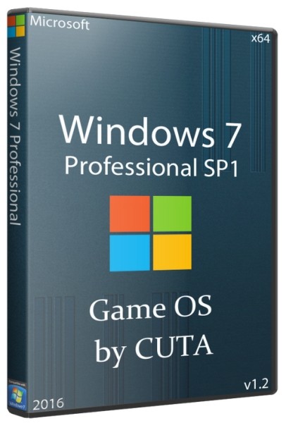Windows 7 Professional Game OS v1.2 by CUTA