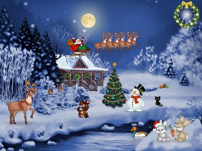 Santa Claus 3D Screensaver 1.0.0.1