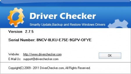 Driver Checker 2.7.5 Datecode 09.09.2011