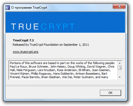 TrueCrypt 7.1a Final