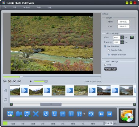 4Media Photo DVD Maker 1.5.1 build 1124
