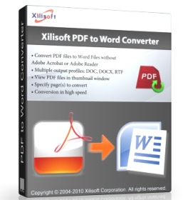 Xilisoft PDF to Word Converter 1.0.2.20120228